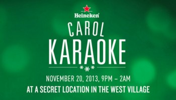 Carol Karaoke Background